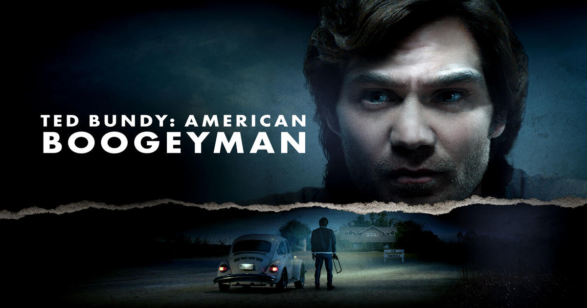 Title art for the biopic film Ted Bundy: American Boogeyman